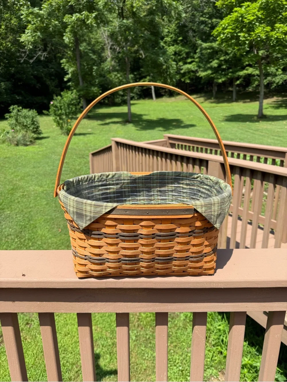 Vtg Longaberger Traditions Family Basket Set Signed by Jerry Judy & Wendy